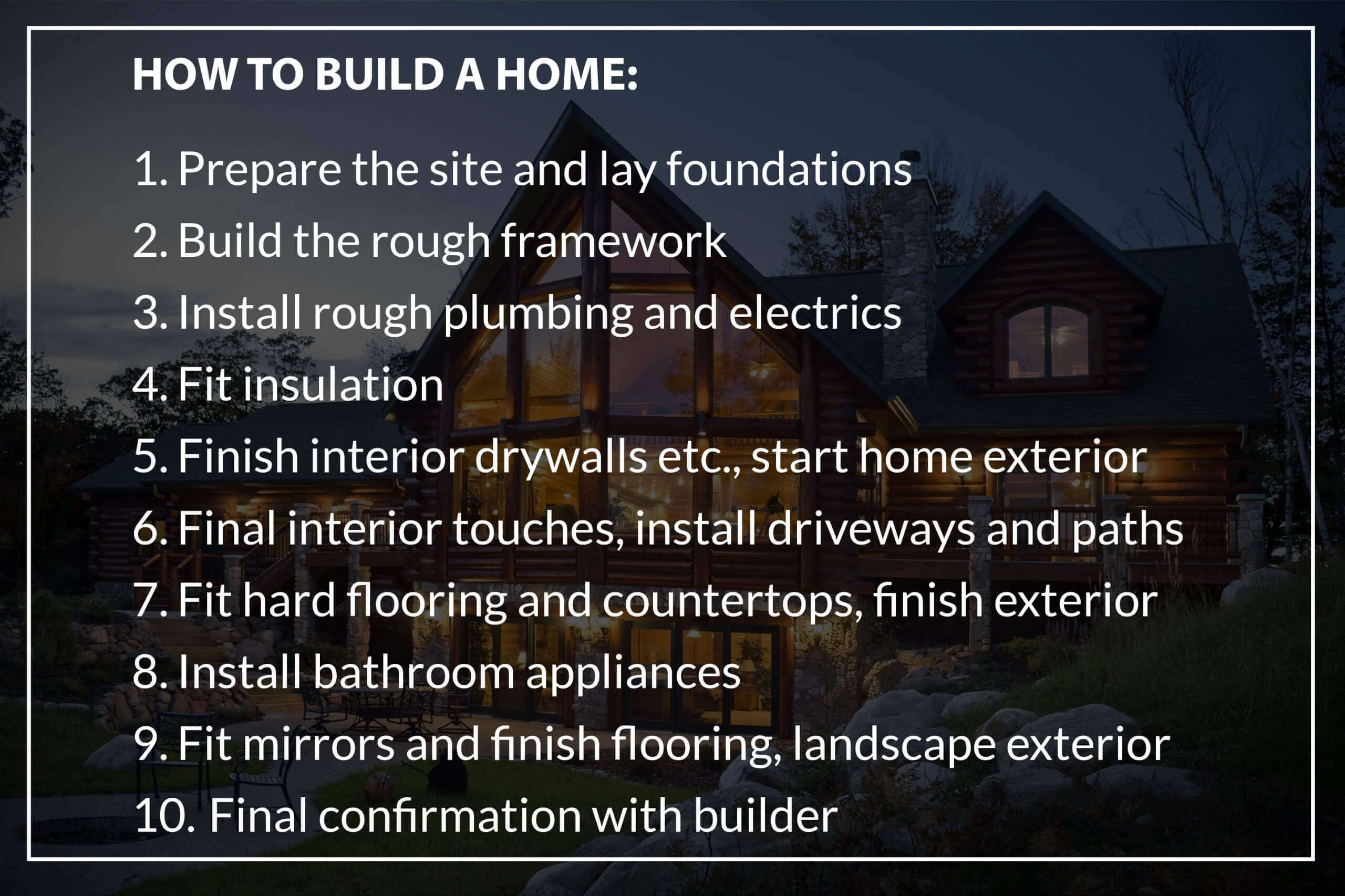 A StepbyStep Construction Guide How to Build a Home